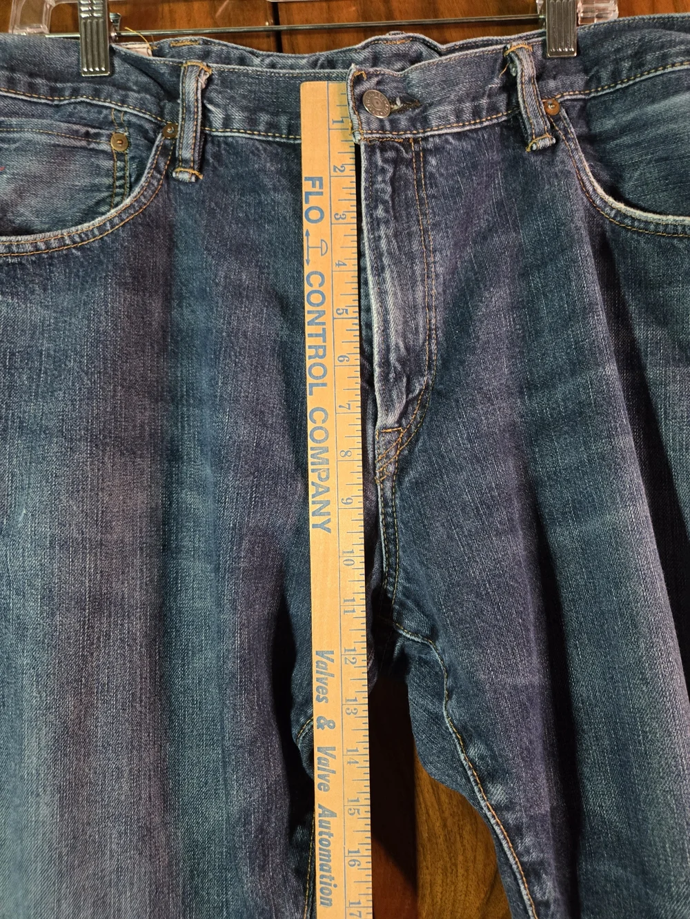 Polo Ralph Lauren Straight Jeans Preppy Casual 100% Cotton Men's 40 x 32 Vintage